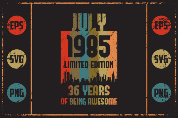 July 1985 - Retro Design