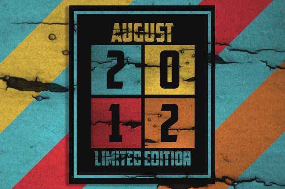 Retro August 2012 Limited Edition